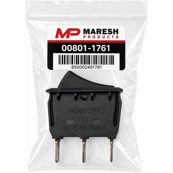 MP Maresh Products 3-Pin Foot Pedal Switch Replacement for Power Wheels 00801-1761, Replaces 0801-0538, Accelerator Footswitch for Select Battery Ride-On Cars