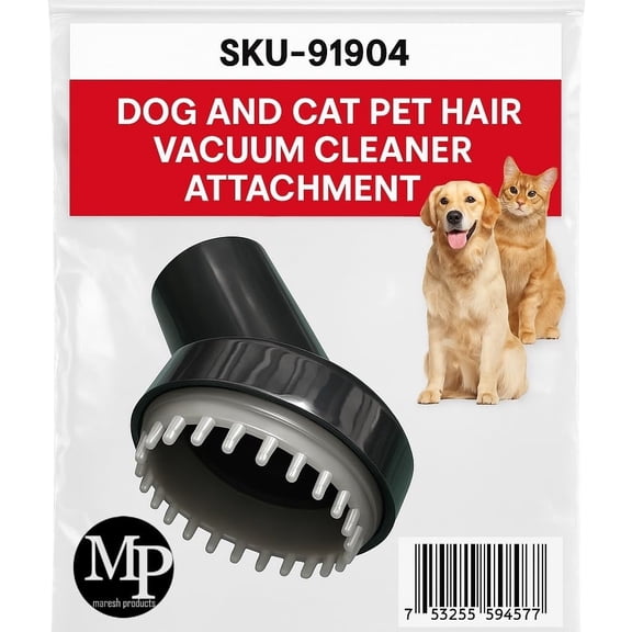 MP Maresh Products 9190400 Dog Cat Pet Hair Tool Compatible with Shop Vac 1.1/4-Inch Vacuum Cleaners (Pet Grooming Tool)