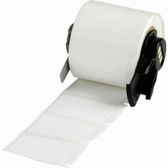 Brady Label,1 1/2 in W,White M6-31-499