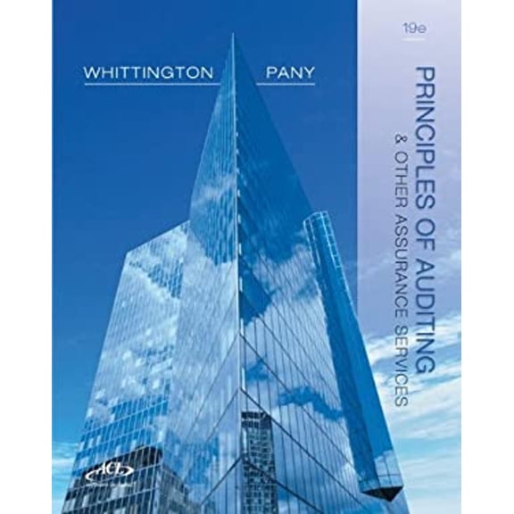 Pre-Owned Principles of Auditing and Other Assurance Services, 19th Edition (Unknown) 0077804775 9780077804770