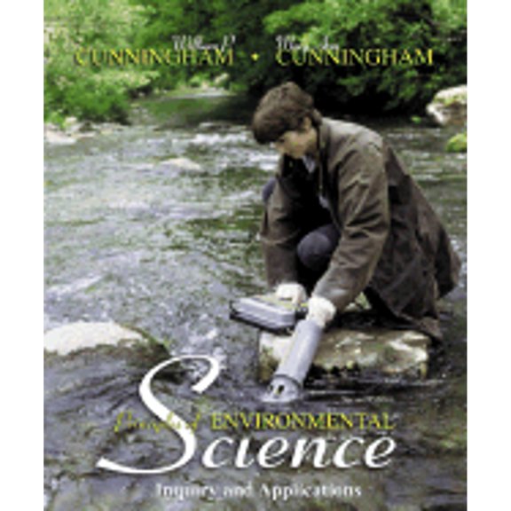 Pre-Owned Principles of Environmental Science: Inquiry and Applications with bind in OLC card (Paperback) 0072509317 9780072509311