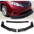 thumbnail image 1 of MP-Style Carbon Look Front Bumper Body Spoiler Lip For 2011 - 2015 Toyota Sienna, 1 of 5
