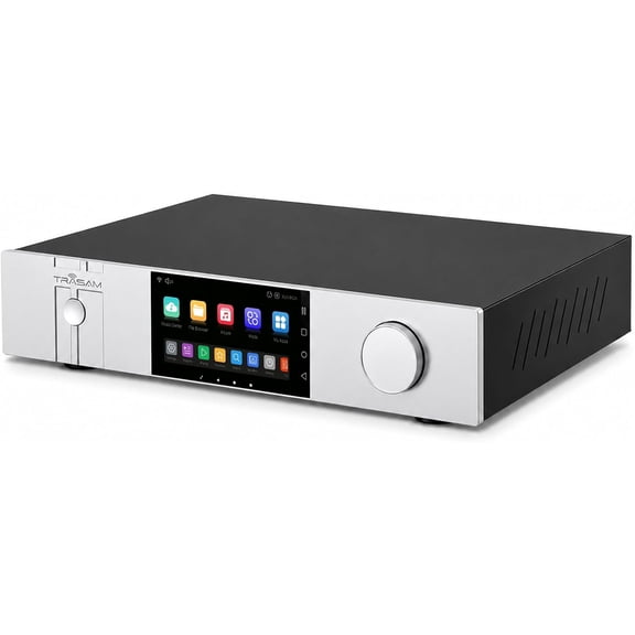 MP10 HiFi Music Streamer,4X ESS9039Q2M DAC, Android 14 Lossless Music Player.8GB+64GB, WiFi 6 Bluetooth 5.4, DSD512 PCM768kHz,MQA Full Decoding, P1*3 Discrete Amplifier, AirPlay2, DLNA