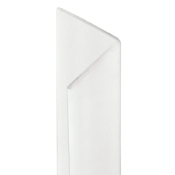 MP10066 Corner Shield w/Tape, 3/4 in. x 4 in., Vinyl Construction, White, 5 Pack