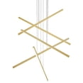 thumbnail image 1 of MP10305-BG-Kuzco Lighting-Vega - 158W LED Pendant-1.5 Inches Tall and 0.75 Inches Wide-Brushed Gold Finish, 1 of 2