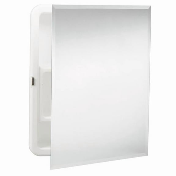MP109 Mirror Medicine Cabinet - Silver Metallic - 16 x 20 x 4.75 in.