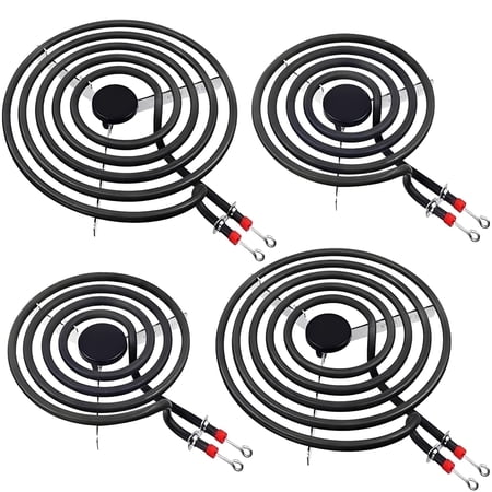 MP22YA Electric Range Burner Element for Whirlpool Maytag Kenmore Ranges/Stoves Burner Element - 2 * MP15YA 6" and 2 * MP21YA 8"