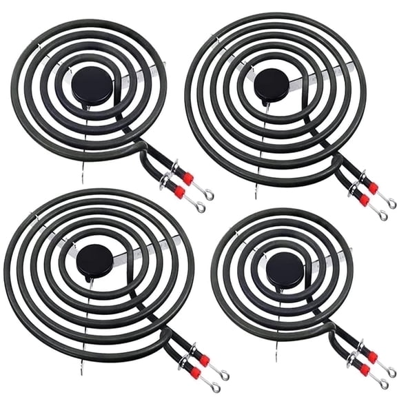 MP22YA Electric Range Burner Element for Whirlpool Maytag Kenmore Ranges/Stoves Burner Element - 2 * MP15YA 6" and 2 * MP21YA 8"