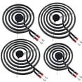 thumbnail image 1 of MP22YA Electric Range Burner Element for Whirlpool Maytag Kenmore Ranges/Stoves Burner Element - 2 * MP15YA 6" and 2 * MP21YA 8", 1 of 10