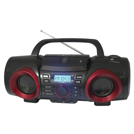 MP3/CD Boombox with Bluetooth