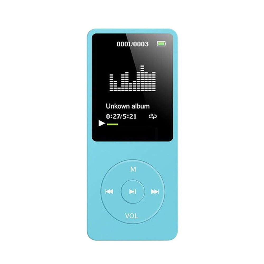 8G MP3 Player with Bluetooth,1.8 Inch Screen Ultra Slim Music Player with  Video Play,Noise Reduction Lossless Portable MP4 Player with Translation
