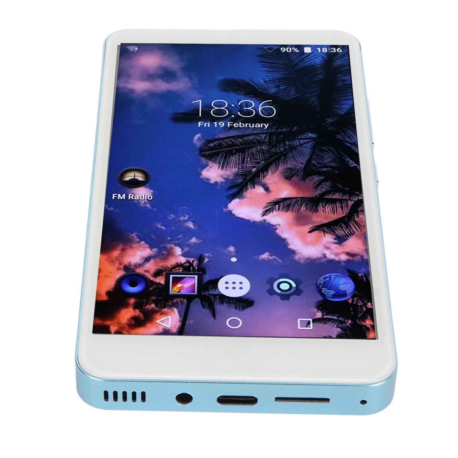 MP3 MP4 Player With BT And WiFi, 5.0inch Full Touch Screen HiFi Sound