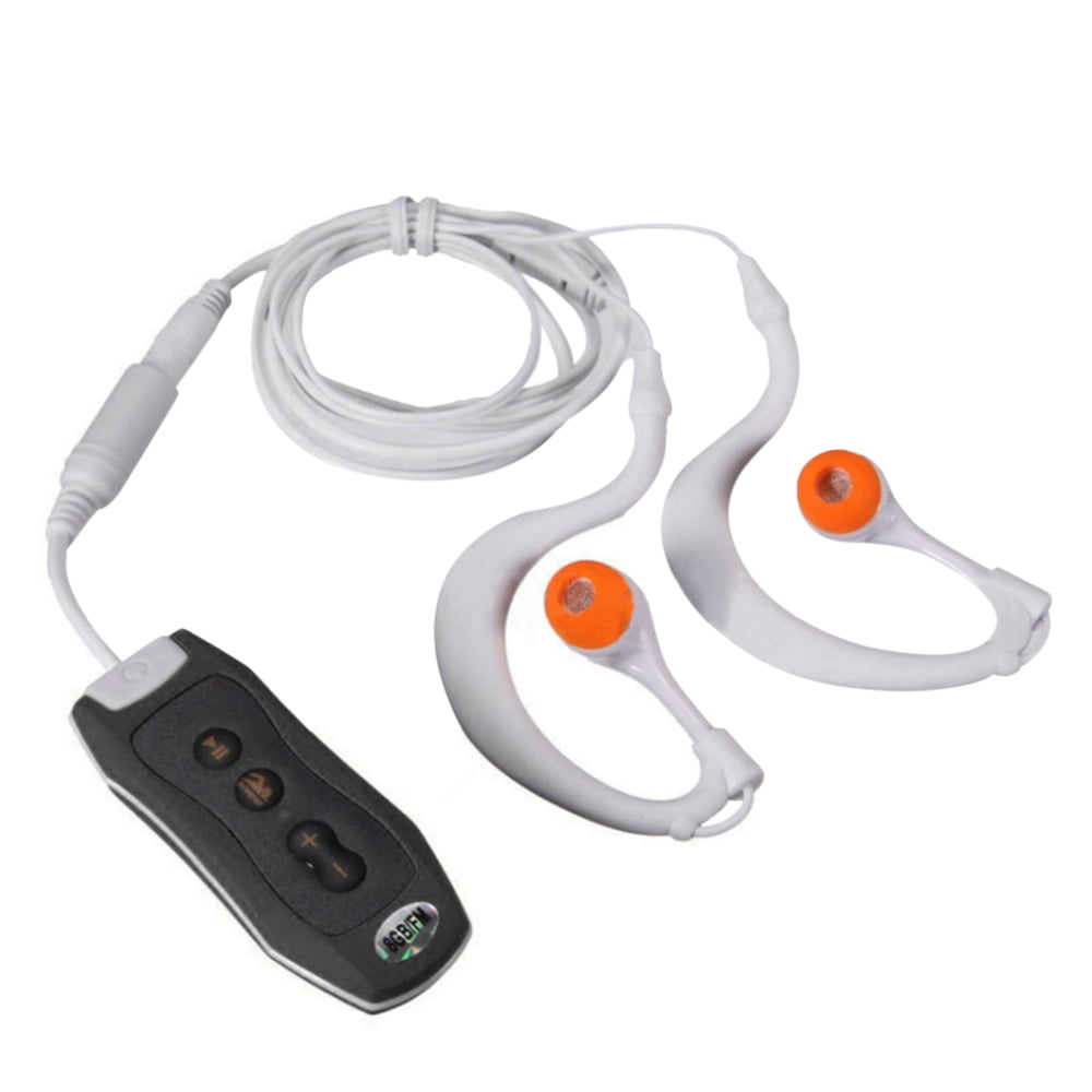MP3 Music Player with Bluetooth and Underwater Headphones for Swimming
