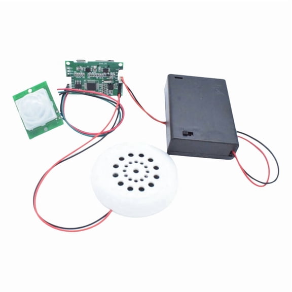 MP3 Music Voice Player Kit Recording Module with PIR Infrared Sensor Supports USB Download Without TF Card DIY