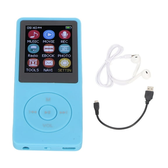MP3 Player 1.8inch Color Screen Build in Speaker Photo Video Play Voice Recorder Portable Music Player with 8GB Storage