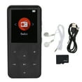 MP3 Player 2.4 Inch Smart HD Noise Reduction Touch Button FM Radio 16GB
