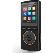 MP3 Player, 32GB Portable MP3 Player with Bluetooth 5.2, Digital Hi-Fi Lossless Sound Music Player, FM Radio, Voice Recorder, Dual Recording, Outdoor Sports, Gym