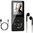 thumbnail image 1 of MP3 Player, Bluetooth MP3 Player Music Player MP4 Player Portable Digital Music Player Lossless Sound Music Player MP3 Music Player with Earphone, 1 of 9