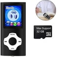 thumbnail image 1 of Sleek and Elegant MP3 Player, Supports Bluetooth 5.2, Portable Music Companion for Your Daily Adventures (Black), 1 of 5
