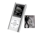 thumbnail image 1 of MP3 Player, Music Player with headset, Ultra Slim Music Player with Build-in Speaker, Photo Viewer, Video Play, FM Radio, Voice Recorder, E-Book Reader,1.8 LCD, 1 of 6