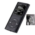 thumbnail image 1 of MP3 Player, Music Player with headset, Ultra Slim Music Player with Build-in Speaker, Photo Viewer, Video Play, FM Radio, Voice Recorder, E-Book Reader,1.8 LCD, 1 of 6