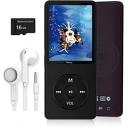 MP3 Player, Music Player with 16GB Micro SD Card, Build-in Speaker/Photo/Video Play/FM Radio/Voice Recorder/E-Book Reader, Suppor