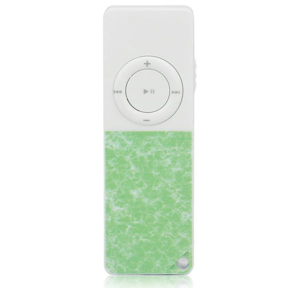 MP3 Player Slim Classic Multifunction HiFi Lossless Sound Music Player Supports Up to 64GB Green