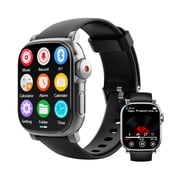 MP3 Player Sports Watch,32GB Bluetooth Music Player,2.0 Touch Screen MP3 MP4 Player,Build-in Speaker/Photo/Video Play/Voice Recorder/E-Book Reader,Supports up to 128GB,for Kids Running,Walking
