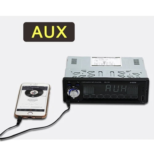 MP3 Player Touch Screen 1 Din Car Stereo Radio FM Bluetooth AUX/USB/SD In-Dash Car stereo Single Din Car Audio