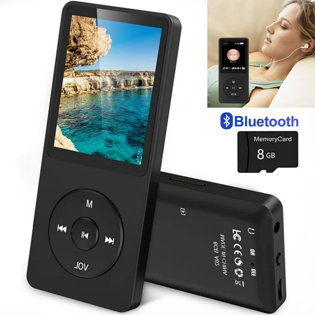 MP3 Player,Wireless Bluetooth Music Player,Portable Walkman with Out-Of ...