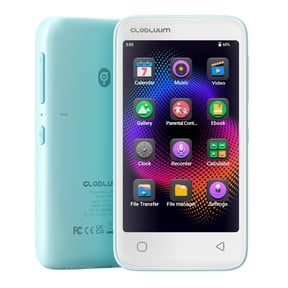 160GB MP3 Player with 4-Inch Screen, Bluetooth & WiFi, Parental Controls, Streaming & Offline Music, Blue