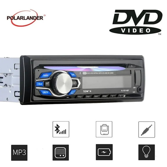 MP3 Stere 1 Din 12V 5014BT Car Radio FM DVD CD Player Bluetootho Car Handsfree Car Audio Suitable For All Cars