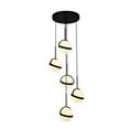 thumbnail image 1 of MP301005MB-Kuzco Lighting-Globo - 16.5 Inch 52W 1 LED Pendant-Matte Black Finish, 1 of 3