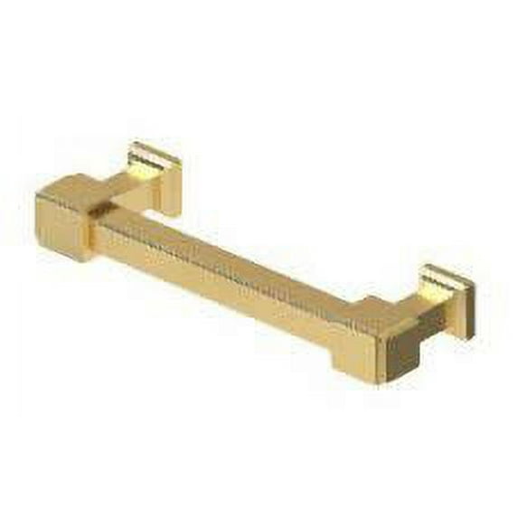 MP40CR003 4" Manhattan Cabinet Pull - Polished Brass
