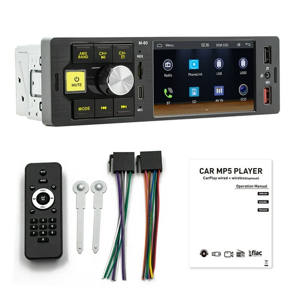 MP5 Player,Player Car Player Auto Audio Mp5 Player Auto Audio And Video 4.1in Clear Car Bt Mp5 Player And Video Player Clear Car Bt Portable 4.1in Clear