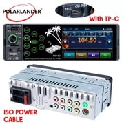 MP5 Player Single Din 3.8'' IPS Touch Screen Bluetooth Hands-Free Car Stereo Input System  Multimedia Car Audio FM/AUX/USB