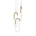 thumbnail image 1 of MP95103-BG-Kuzco Lighting-Huron - 30W LED Pendant-32.75 Inches Tall and 17.88 Inches Wide-Brushed Gold Finish, 1 of 2
