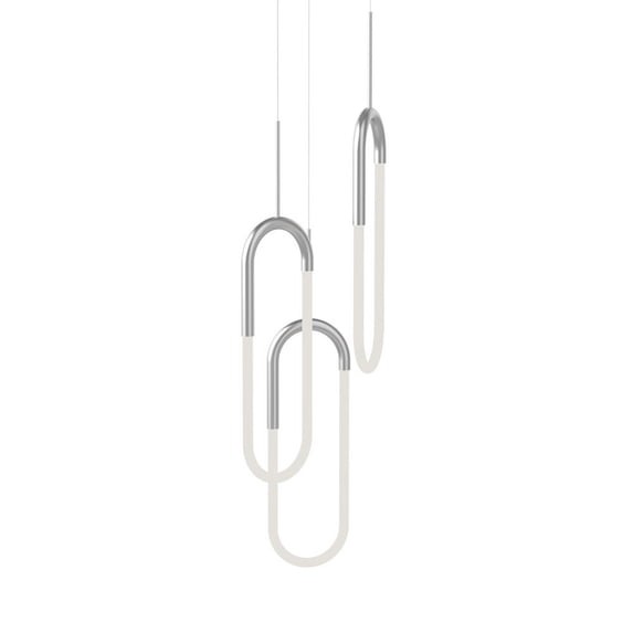 MP95103-CH-Kuzco Lighting-Huron - 30W LED Pendant-32.75 Inches Tall and 17.88 Inches Wide-Chrome Finish