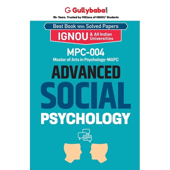 MPC-04 Advanced Social Psychology, (Paperback)