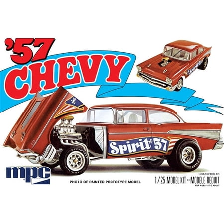 MPC 1957 Chevy Bel Air Spirit of 57 1/25 Scale Model Kit