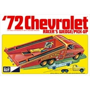 MPC: 1:25 Scale Model Kit - 1972 Chevy Racer's Wedge - 145+ Parts - Skill Level 2, Authentic Vehicle Building Kit, Replica Unpainted Pick-Up, Age 14+