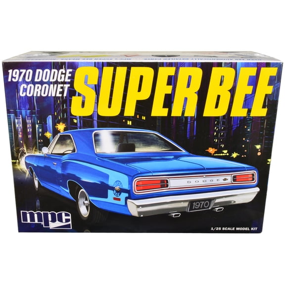 Skill 2 Model Kit 1970 Dodge Coronet Super Bee 1 25 Scale Model by MPC