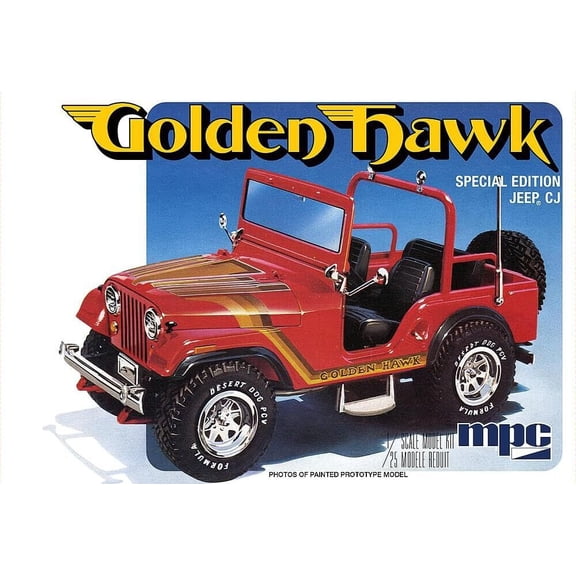 MPC 1981 Jeep CJ5 Golden Hawk 1/25 Scale Model Kit