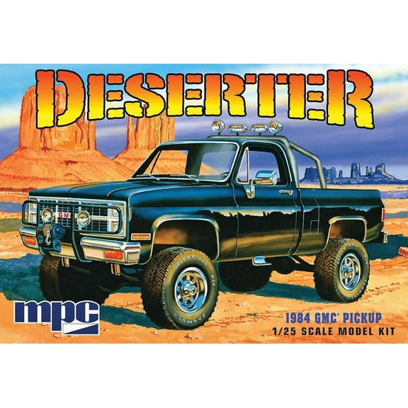 MPC - 1984 GMC Pickup (White), 1:25 (MPC847)