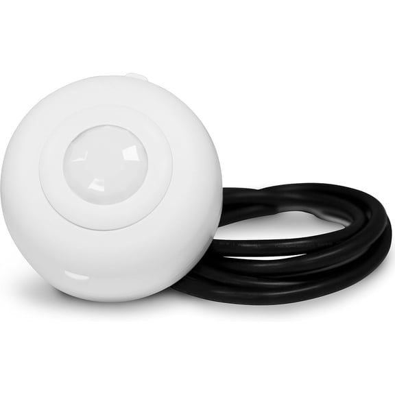 MPC-52V PIR Ceiling Sensor, Ceiling Occupancy Sensor, Ceiling Light Sensor, Occupancy Sensor, Commercial Grade 360 Degree FOV, 800 Sq. Ft Covera, 120-277VAC, White