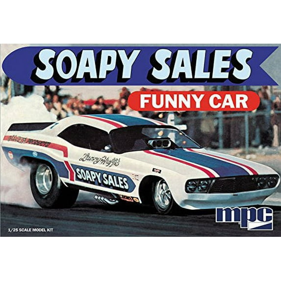 MPC 831 Soapy Sales Funny Car 1/25 Scale Plastic Model Kit