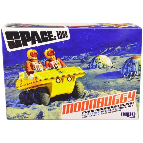 Skill 2 Moonbuggy Amphicat 6-Wheeled ATV "Space: 1999" (1975-1977) TV Show 2-in-1 Model Kit 1 24 Scale Model by MPC