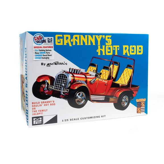 MPC 988 1/25 Granny s Hot Rod George Barris Plastic Model Kit
