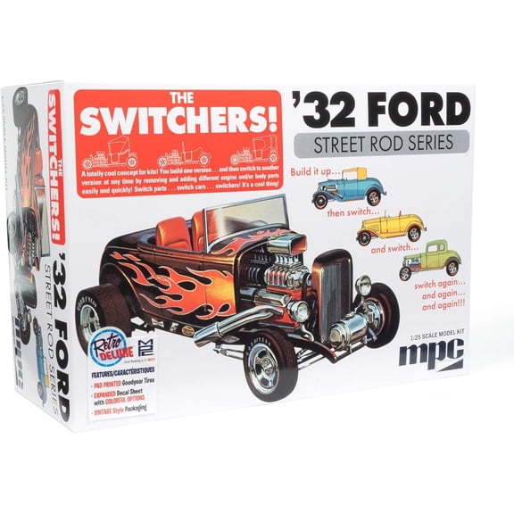 MPC 1932 Ford Switchers Roadster/Coupe 1/25 Scale Model Kit