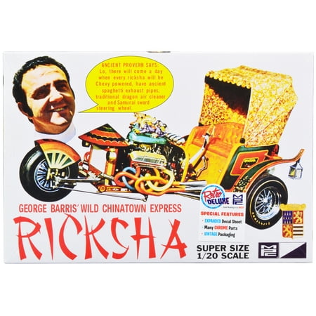 Skill 2 Model Kit George Barris' Wild Chinatown Express Ricksha 1 20 Scale Model by MPC
